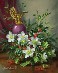 AB88 Christmas Roses by Albert Williams